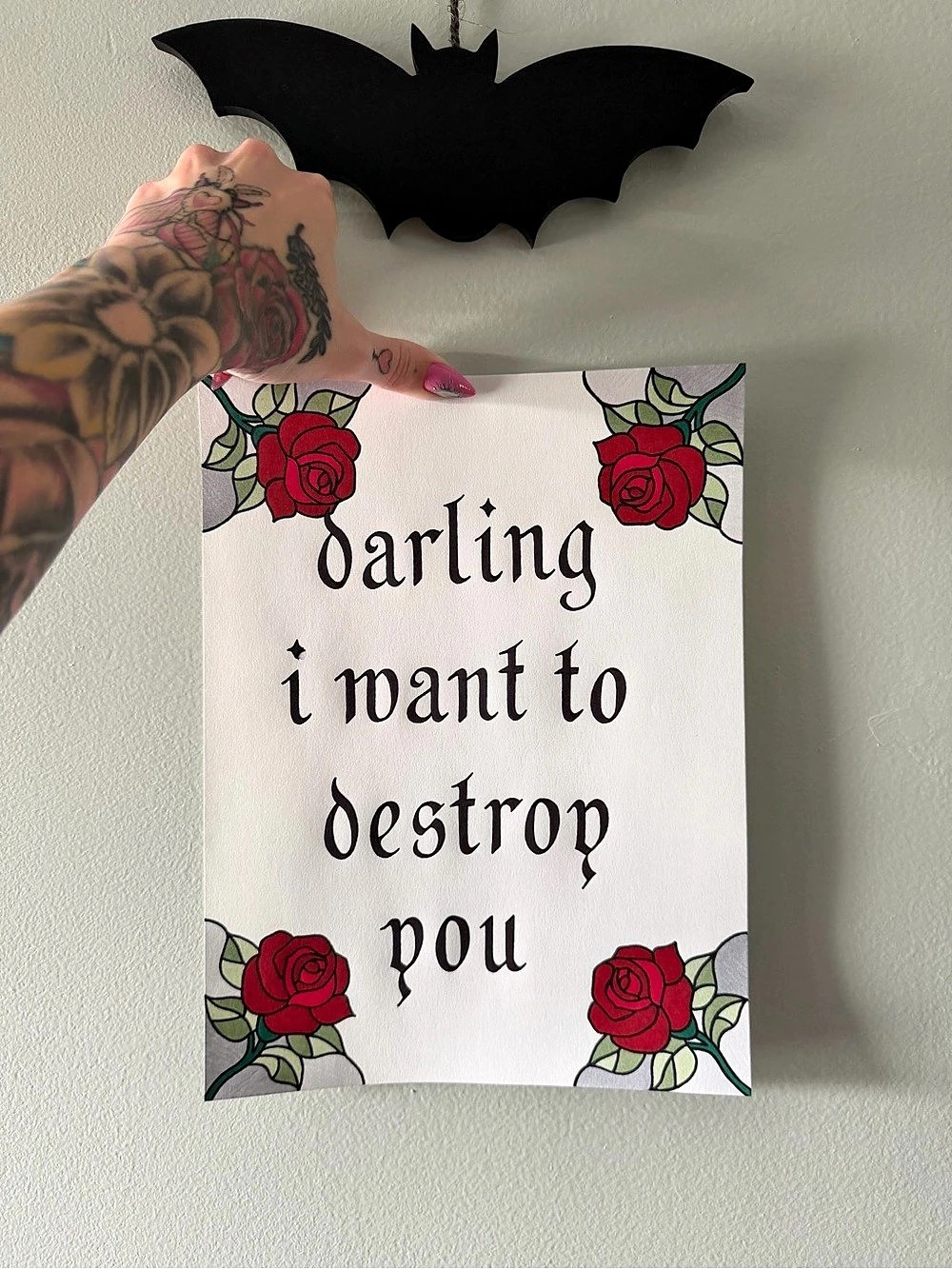 AFI Lyrics Inspired Original Artwork